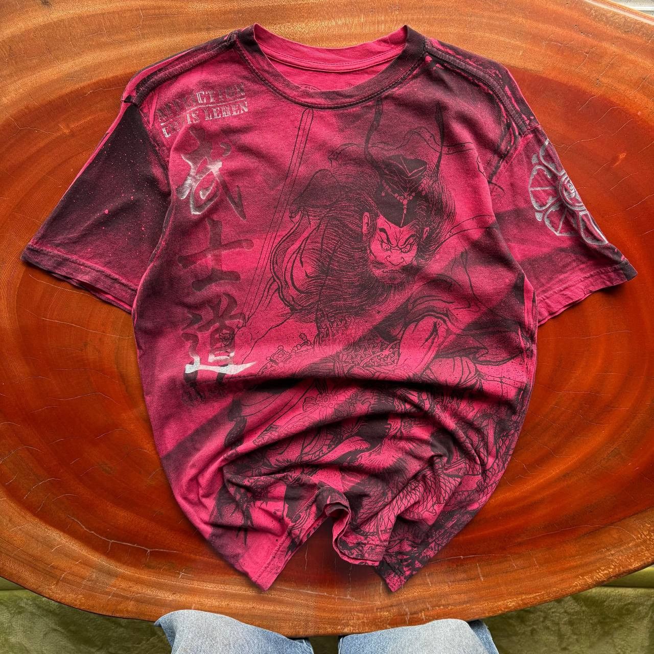 Affliction Y2K Affliction "Chris Leben" Heroes & Demons Samurai Tshirt Size US S / EU 44-46 / 1 - 1 Thumbnail