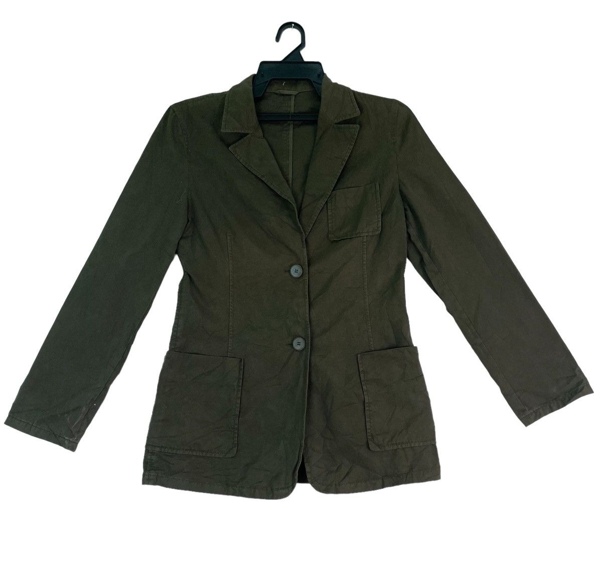 Vtg 90s Jil Sander patch pocket design jacket