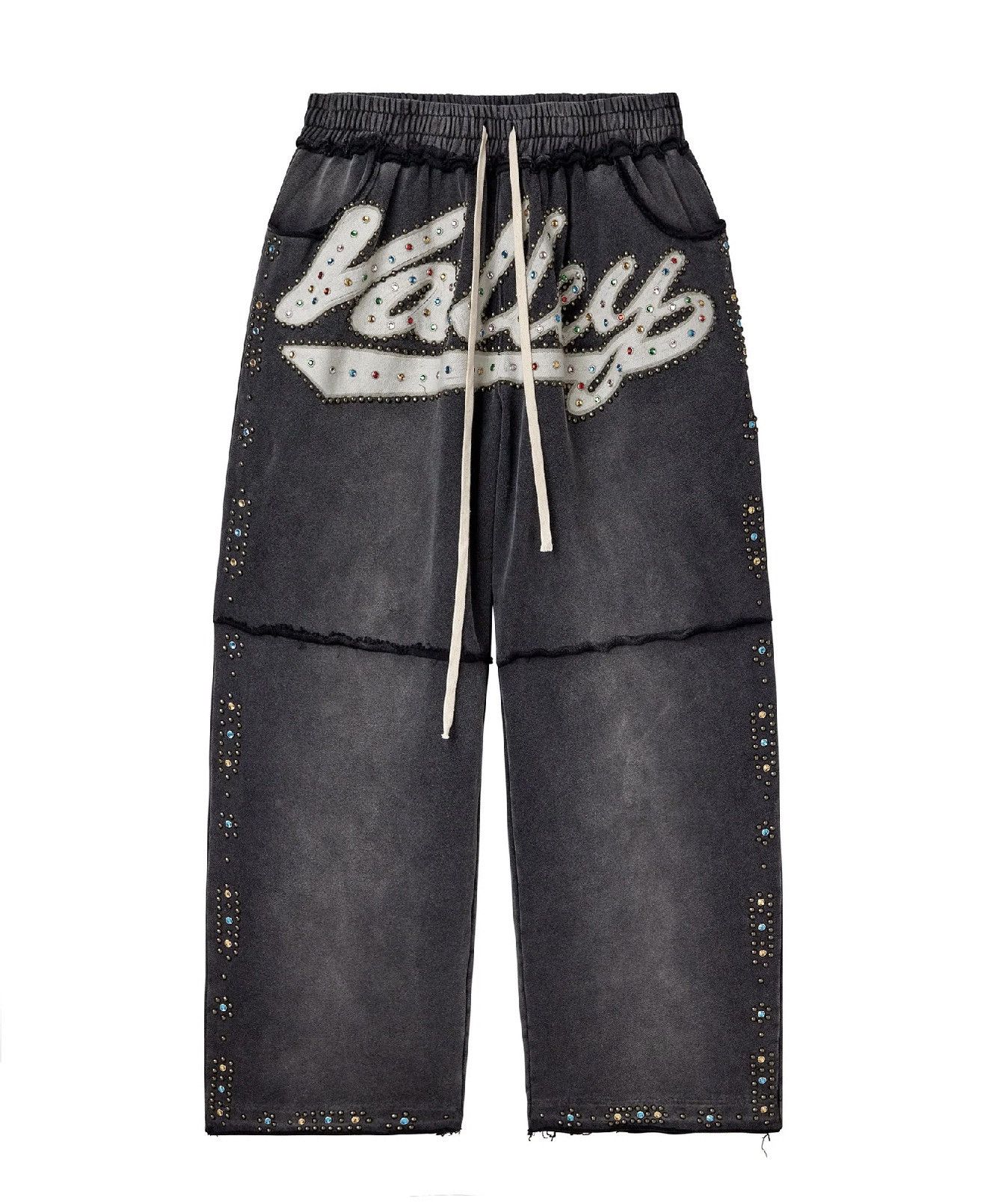 Vale Vale Forever 'Skittles' Black Sweats Size US 30 / EU 46 - 1 Thumbnail