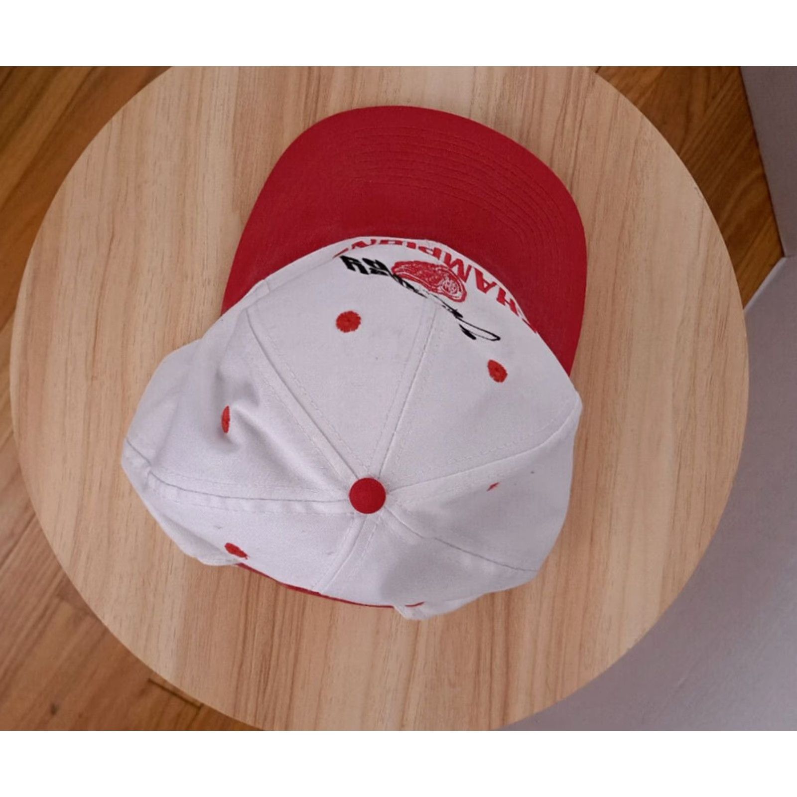 Logo 7 Detroit Red Wings 1997 Stanley Cup Adjustable Hat Logo 7 Baseball Cap Men 7 1/8 Cotton Multicolor Embroidered Classic Sports Size ONE SIZE - 3 Thumbnail