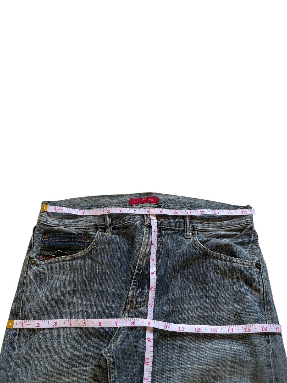 Japanese Brand Vintage Japanese Brand Mud Wash Distress Rip Jeans Size US 32 / EU 48 - 13 Thumbnail