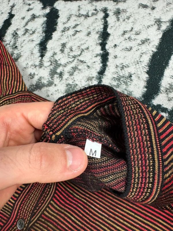 Missoni Missoni red green striped cardigan sweater M Size M / US 6-8 / IT 42-44 - 5 Thumbnail