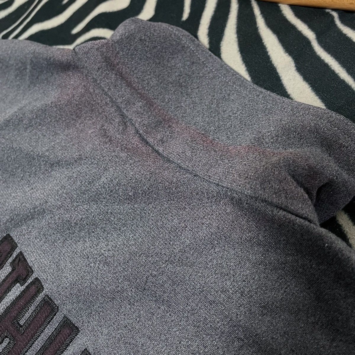 Nike × Vintage Nike Vintage Sweatshirt Zip Big Swoosh 90s Size US M / EU 48-50 / 2 - 4 Thumbnail