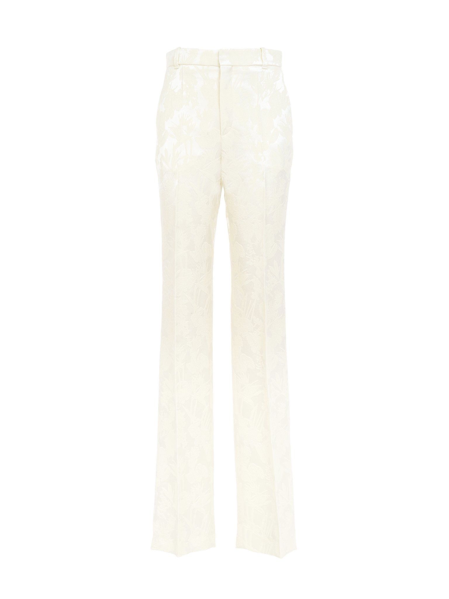 Chloe o1y0825 Casual Pant in Ivory Size 27" / US 4 / IT 40 - 1 Thumbnail