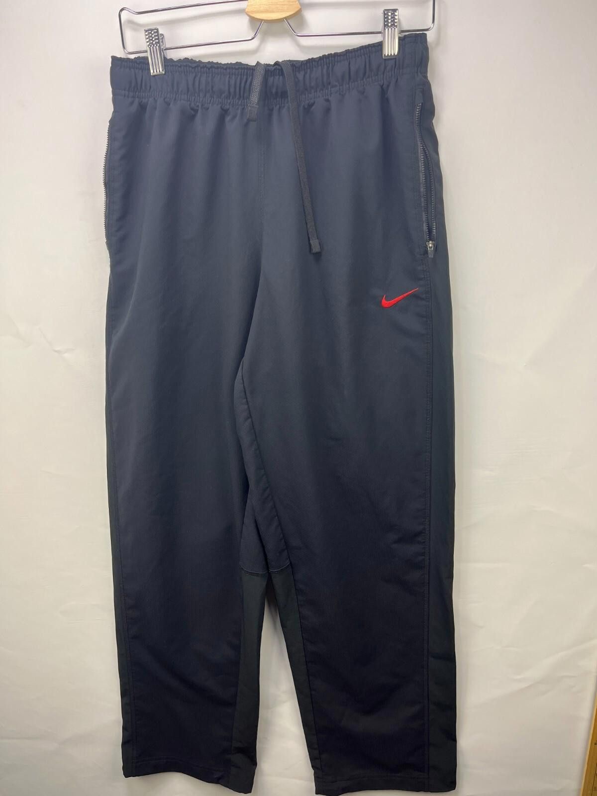 Nike Vintage Y2K Nike Swoosh Track Pants Baggy Large Size US 34 / EU 50 - 1 Thumbnail