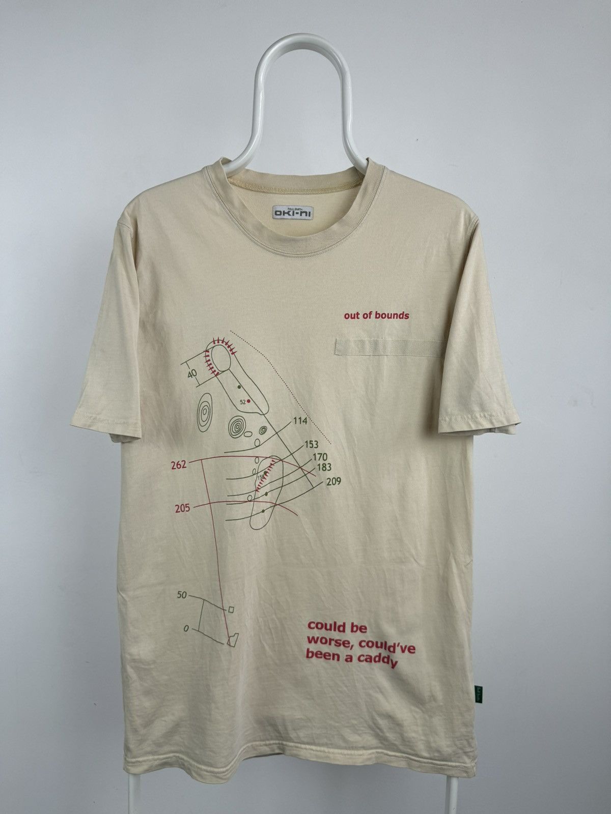 Paul Smith Vintage Paul Smith Oki-ni Made in Italy Big Logo Tee Size US L / EU 52-54 / 3 - 1 Thumbnail
