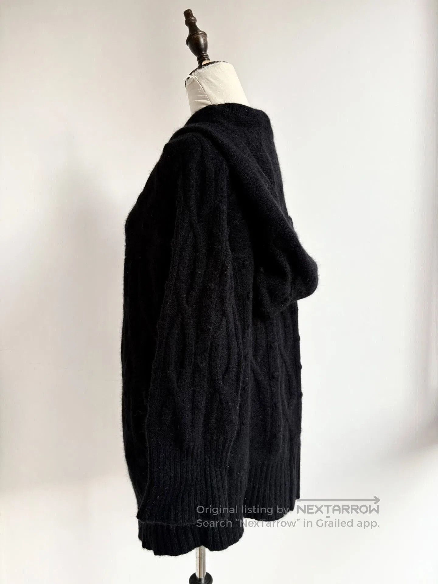Vivienne Westwood Vivienne Westwood Vintage Black Polka Dot Knit Coat. Size M / US 6-8 / IT 42-44 - 4 Thumbnail