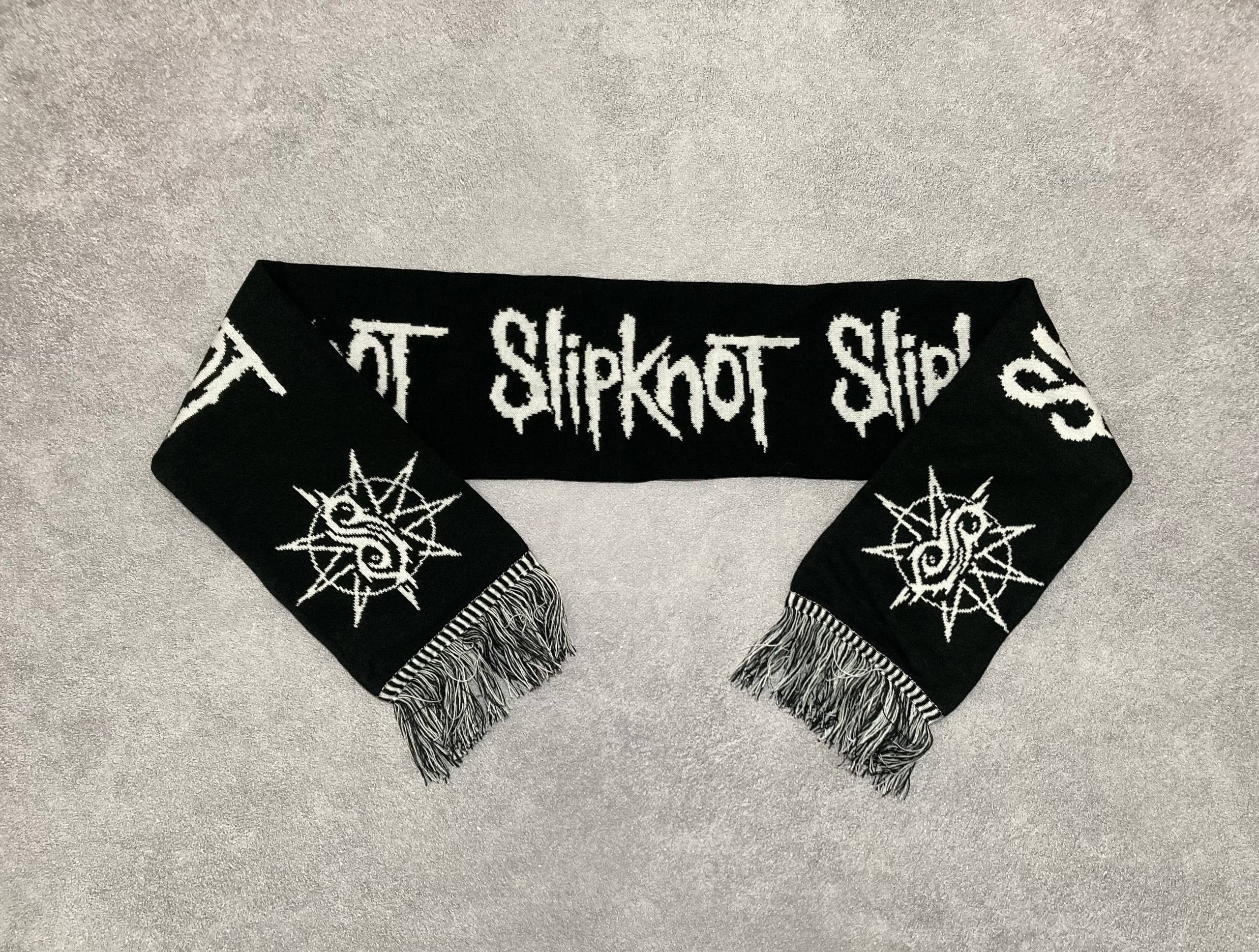 Band Tees Scarf Slipknot - band rock NUmetal Size ONE SIZE - 1 Thumbnail