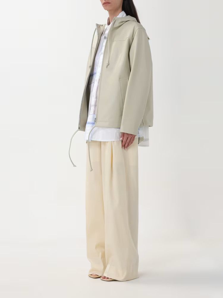 Bottega Veneta o1s22i1n0425 Leather Jacket in Light Beige Size M / US 6-8 / IT 42-44 - 4 Thumbnail