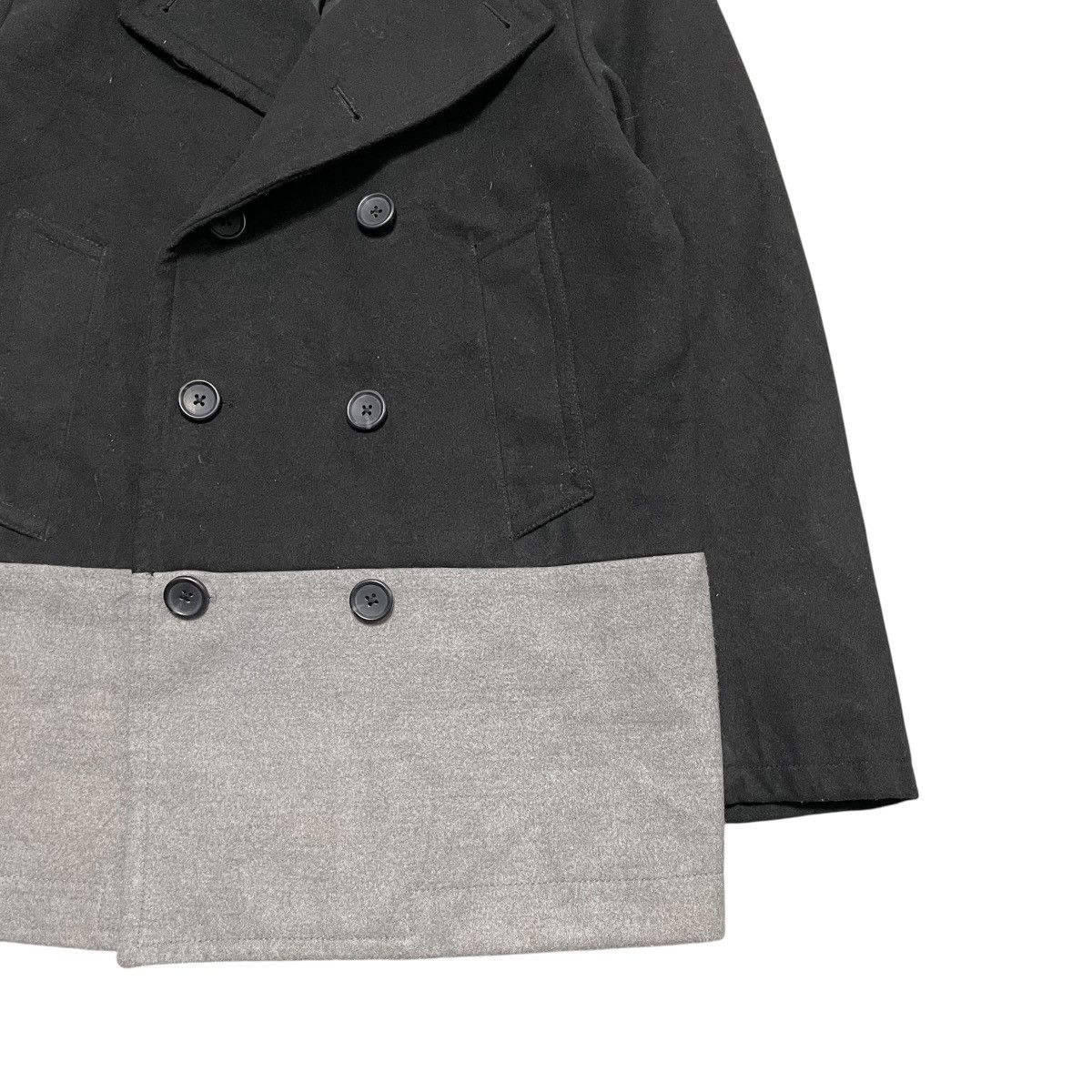 Japanese Brand Japanese Brand Inherit Dwi Colour Double Breasted Coat Size US M / EU 48-50 / 2 - 3 Thumbnail