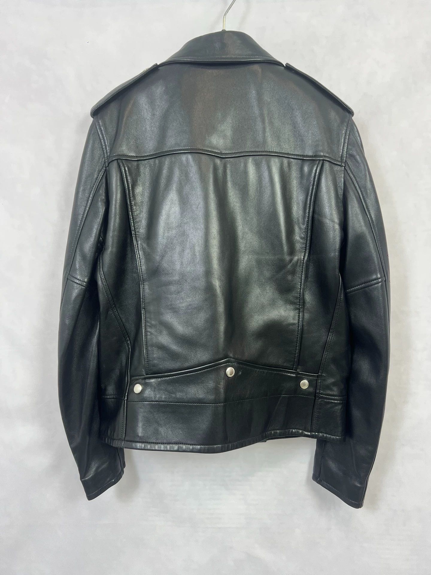 Saint Laurent Paris Saint Laurent 13FW L01 size50 OG Lambskin Silver Hardware Size US M / EU 48-50 / 2 - 2 Thumbnail