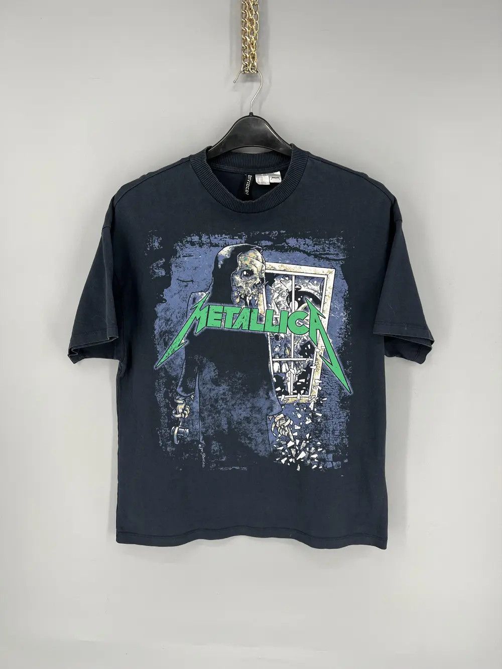 Band Tees Vintage Y2K Metallica Skulls Dead Face Band Rock Streetwear Size US L / EU 52-54 / 3 - 1 Thumbnail