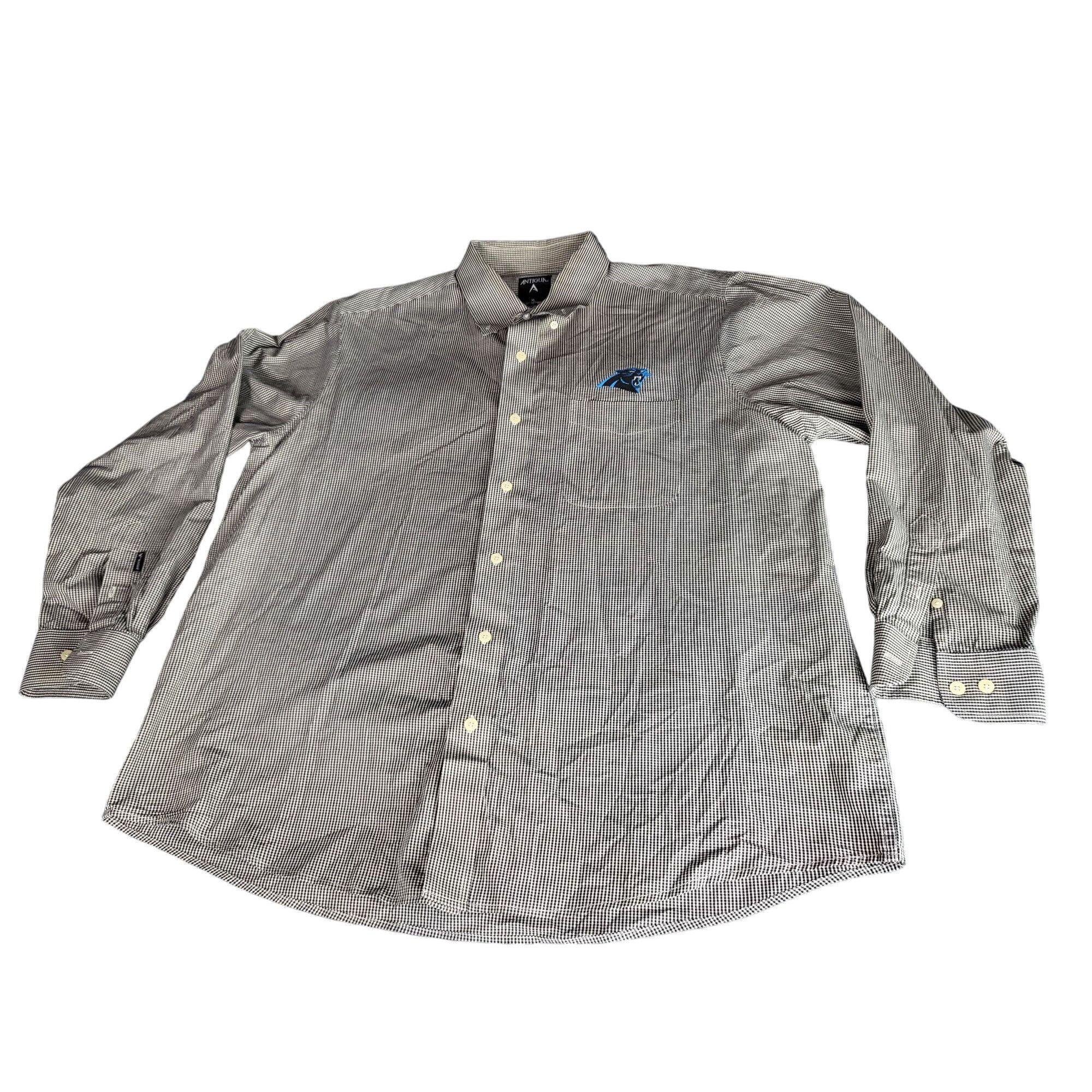 Antigua Charlotte Panthers Button Down Shirt Men Sz XL Antigua NFL G Size US XL / EU 56 / 4 - 1 Thumbnail