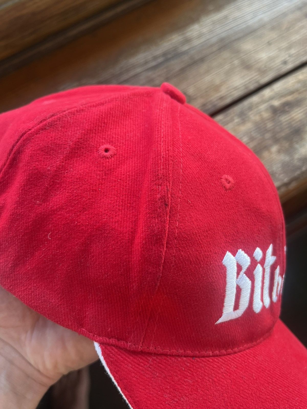 Vintage Vintage 90s Y2K Bitburger Racing Team Snapback Cap Size ONE SIZE - 12 Thumbnail