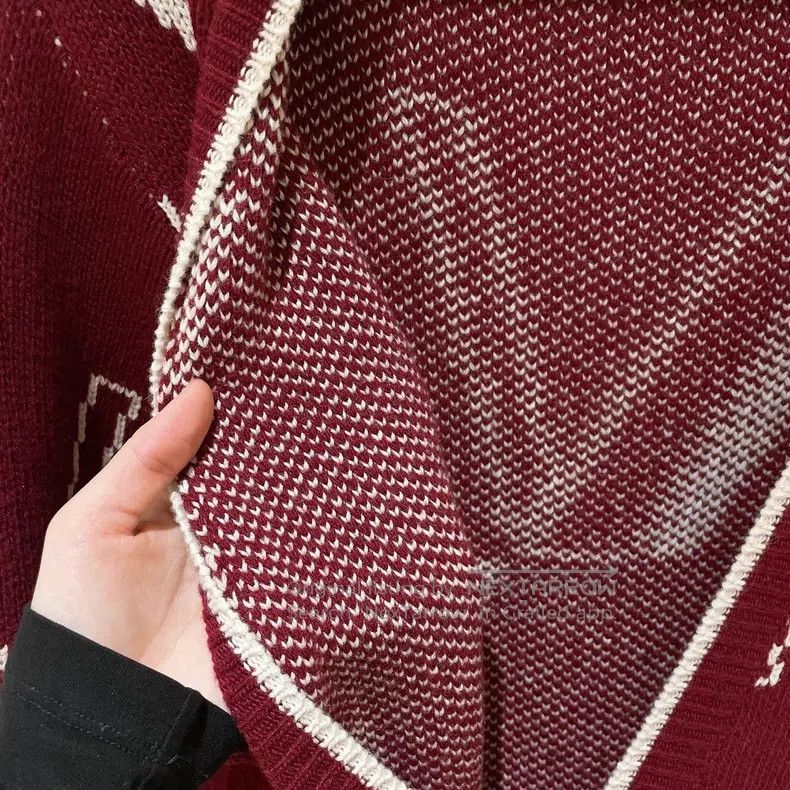 Valentino Valentino V-letter knit loose silhouette cardigan Size XS / US 0-2 / IT 36-38 - 6 Thumbnail