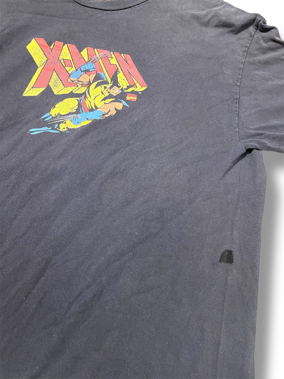 Marvel Comics × Vintage × Wolverine Vintage 00’s X-Men Wolverine Faded T-Shirt Size US L / EU 52-54 / 3 - 6 Thumbnail
