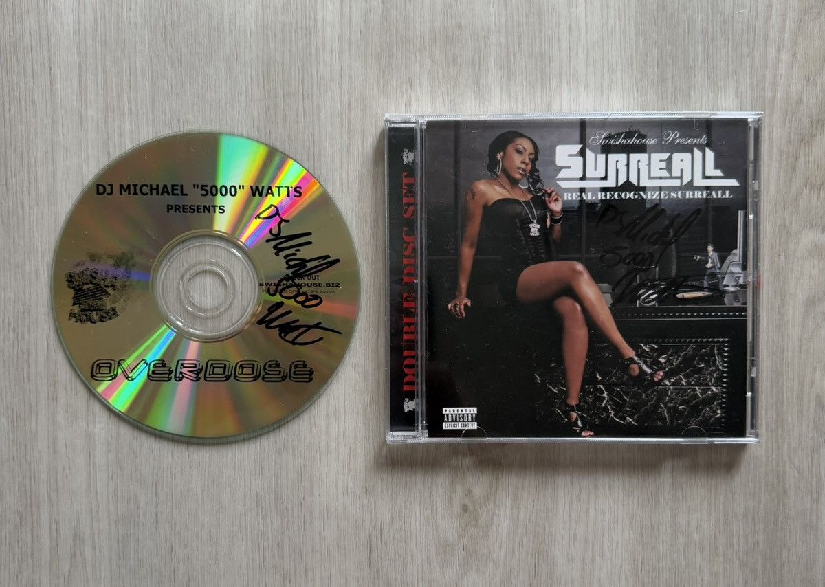 Vintage 2 Micheal Watts Signed CDs Surreal Real Recognize Surreal Size ONE SIZE - 1 Thumbnail