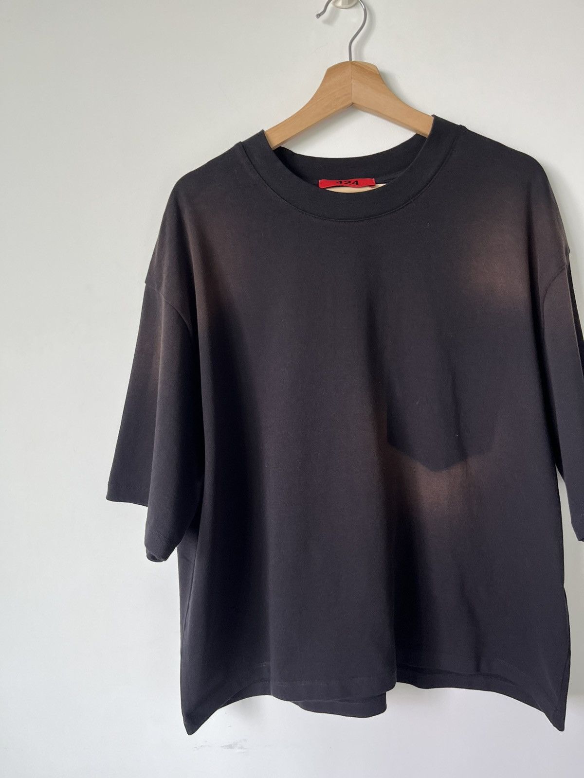 424 × Designer 424 FADED DYE POCKET T-SHIRT Size US L / EU 52-54 / 3 - 3 Thumbnail