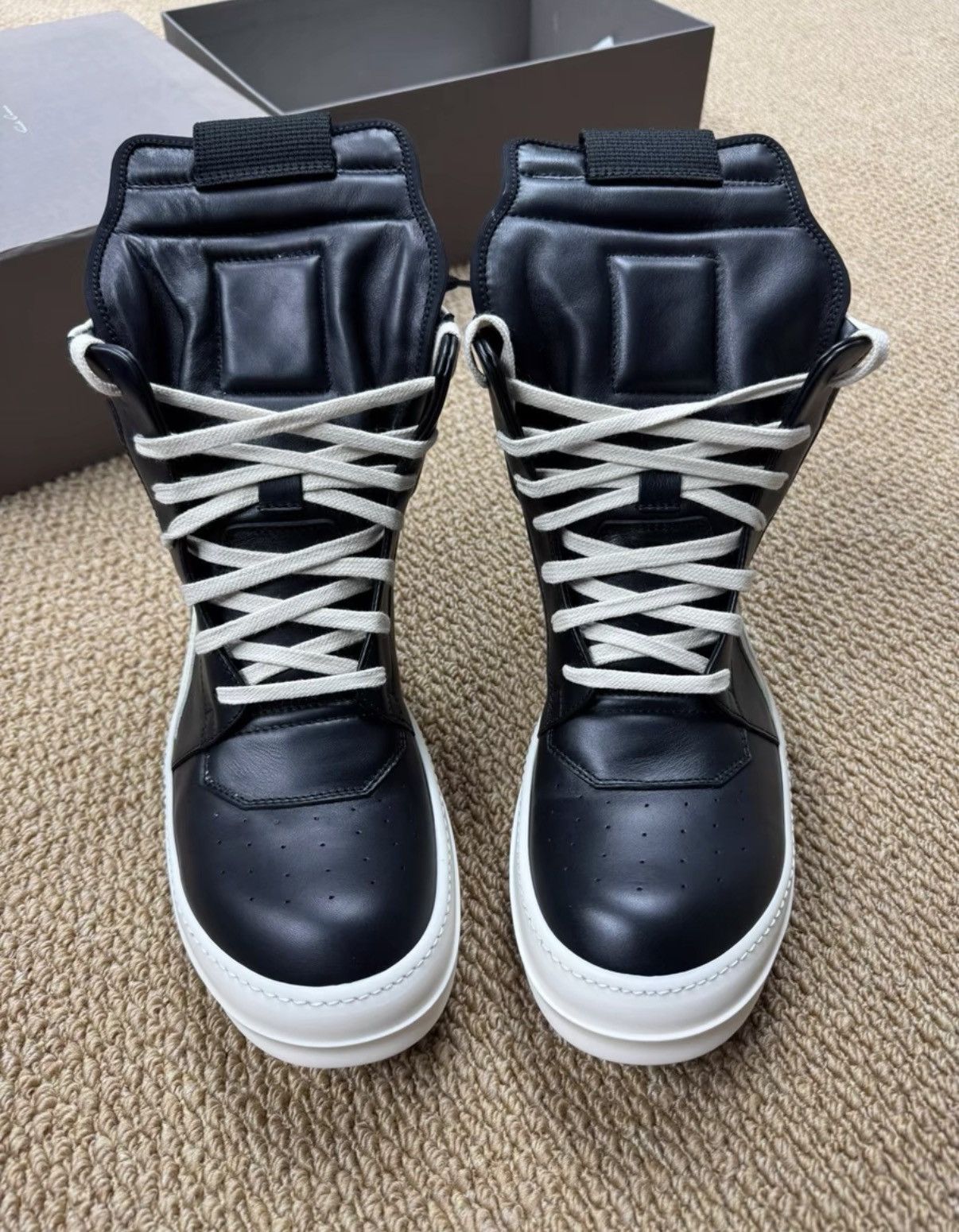Rick Owens Rick Owens Main Line Geobasket K37 Size US 7.5 / EU 40-41 - 1 Thumbnail