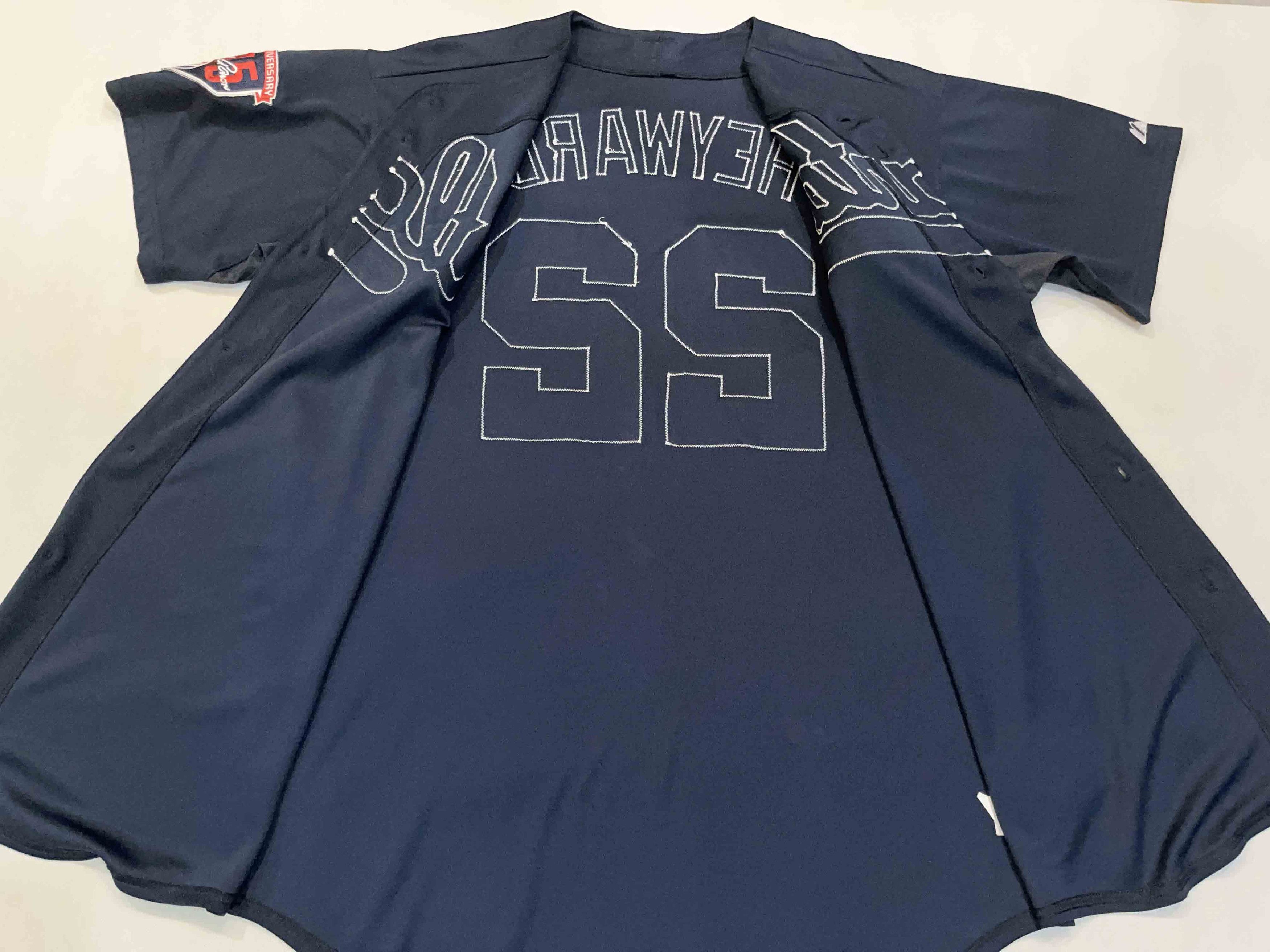 Majestic Authentic 40th Atlanta Braves HEYWARD 22 Jersey Tops