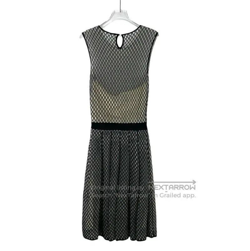 Dior Dior Colorblock Women's Midi Dress Size S . Size XS / US 0-2 / IT 36-38 - 2 Thumbnail