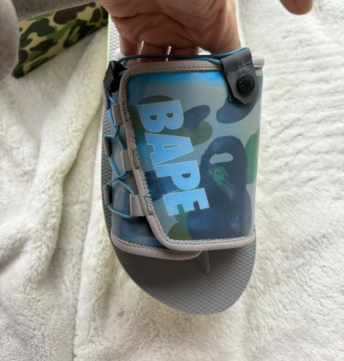 Bape Bape x Suicoke Lenticular Dao Slides Size US 10 / EU 43 - 3 Thumbnail