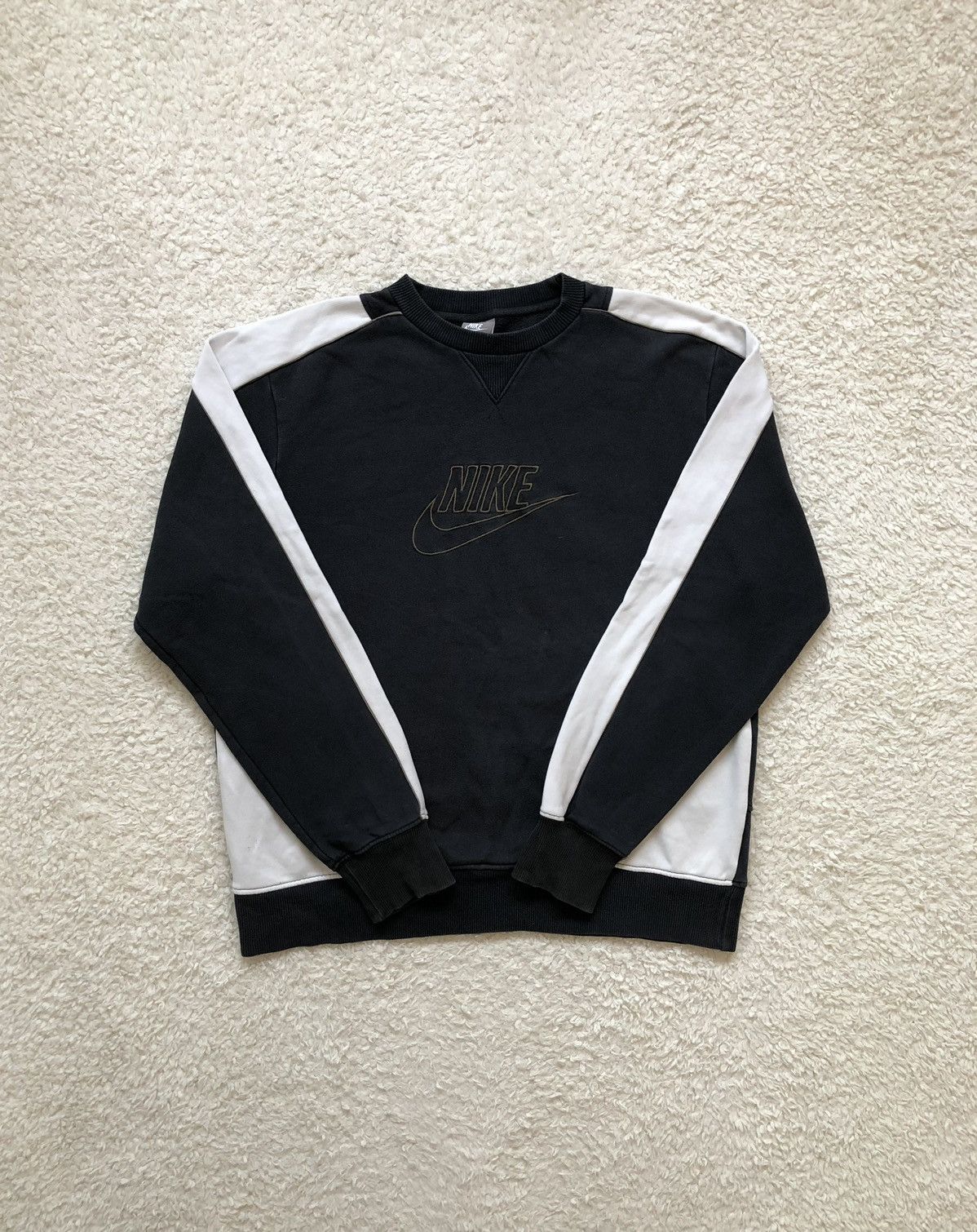 Nike × Vintage Sweatshirt Nike Big Logo Vintage 00’s Y2K Size US L / EU 52-54 / 3 - 1 Thumbnail