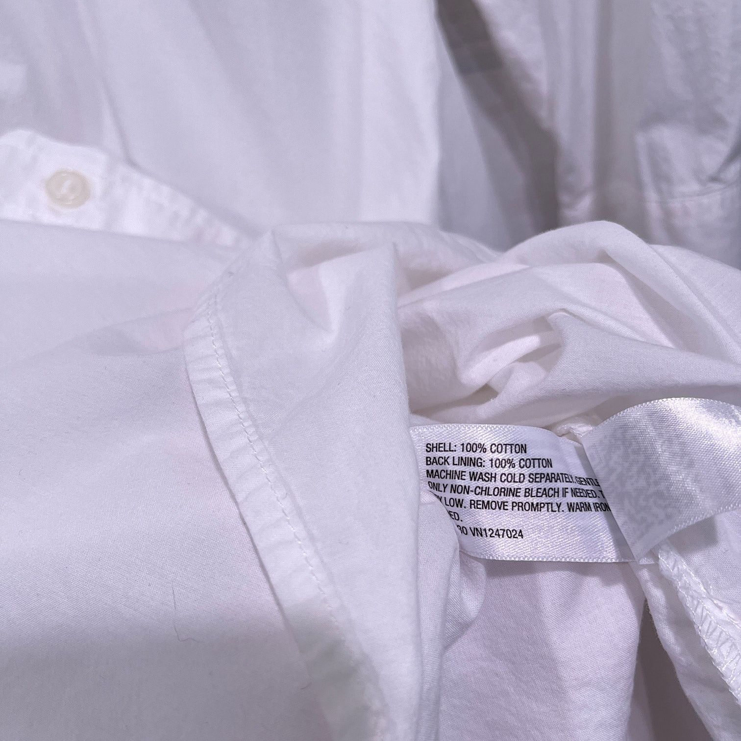 Target Basics UNIVERSAL THREAD Tie Front Mini Shirtdress White Womens XS Size XS / US 0-2 / IT 36-38 - 9 Thumbnail