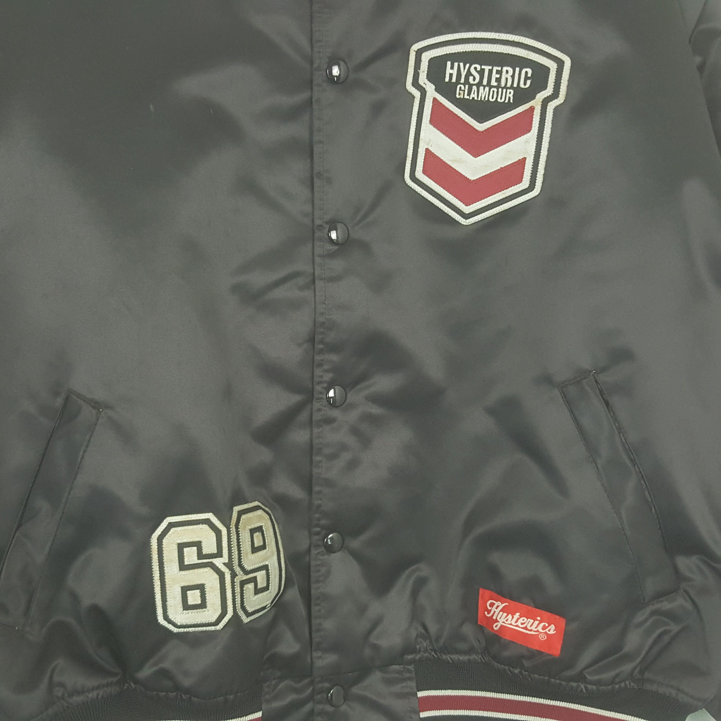 Hysteric Glamour Vintage Hysteric Heavy Japanese Brand Varsity Jacket C303N3 Size US XL / EU 56 / 4 - 4 Thumbnail