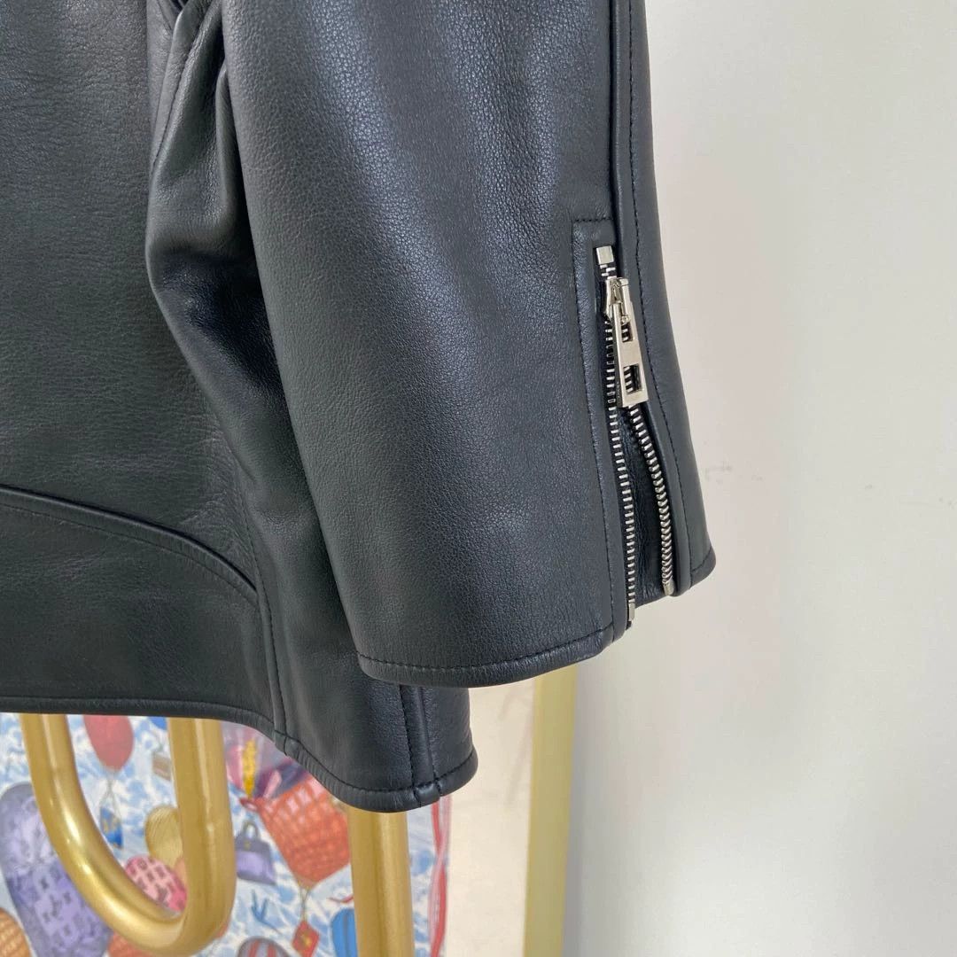 Loewe Loewe Black Leather Jacket 38 Size XS / US 0-2 / IT 36-38 - 5 Thumbnail