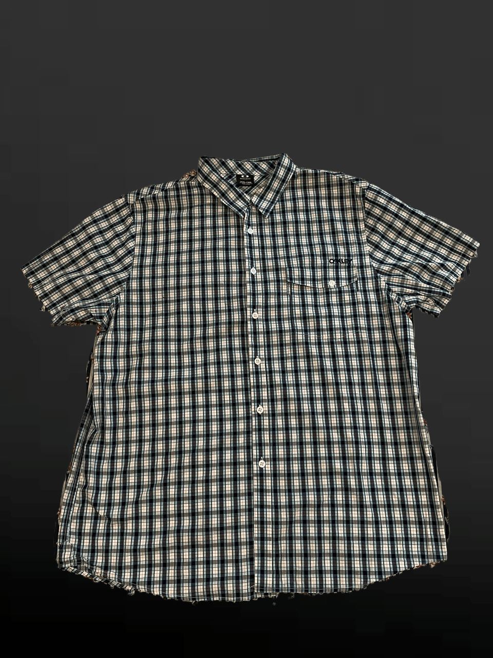 Oakley Oakley Men's Button Down Casual Shirt Plaid Size US XXL / EU 58 / 5 - 1 Thumbnail