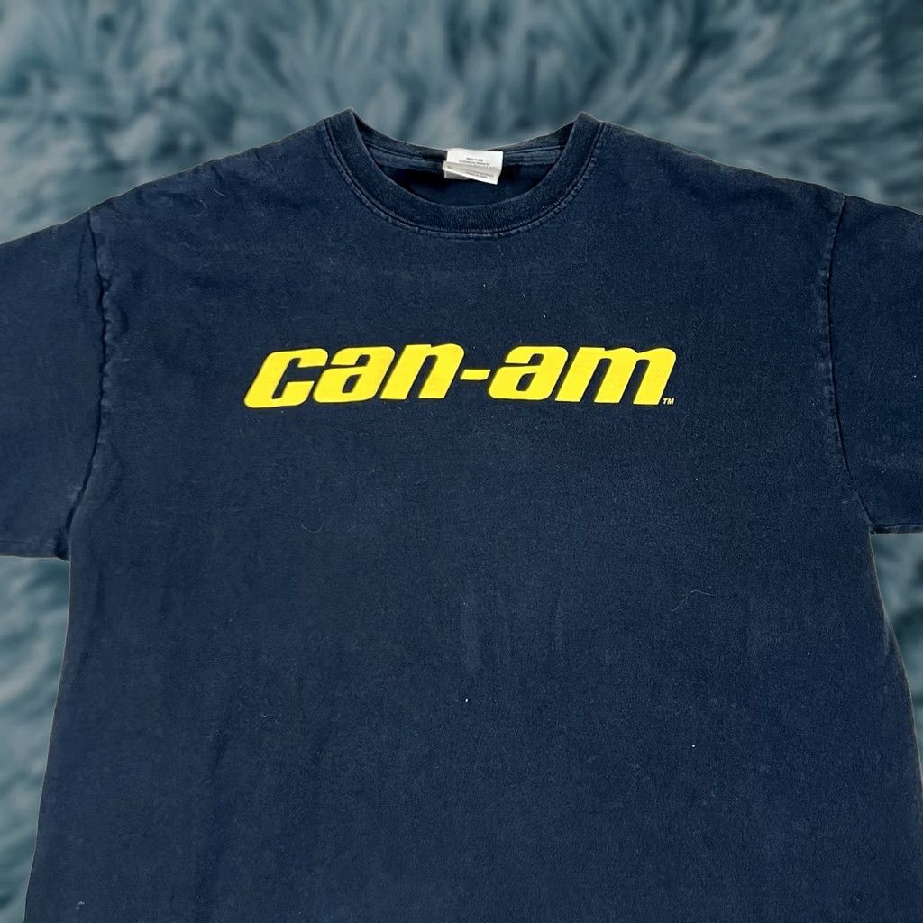 Gildan VINTAGE Can Am Bucks Motorsports T-Shirt Medium M Mens Black Gildan Racing Speed 90s Y2K Size US M / EU 48-50 / 2 - 1 Thumbnail