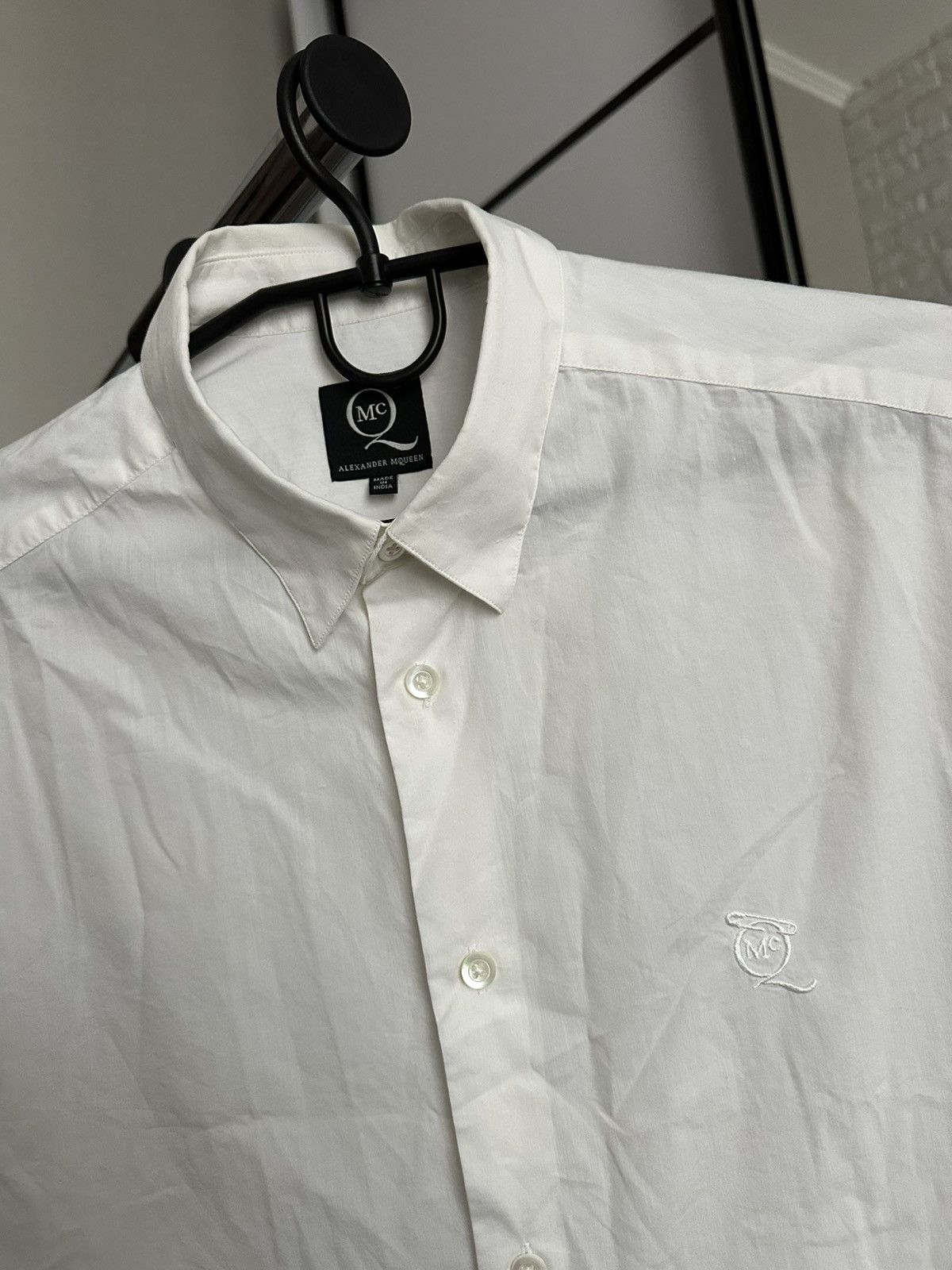 Alexander McQueen Alexander McQueen MCQ Shirt Button Up Long Sleeve Size US M / EU 48-50 / 2 - 6 Thumbnail
