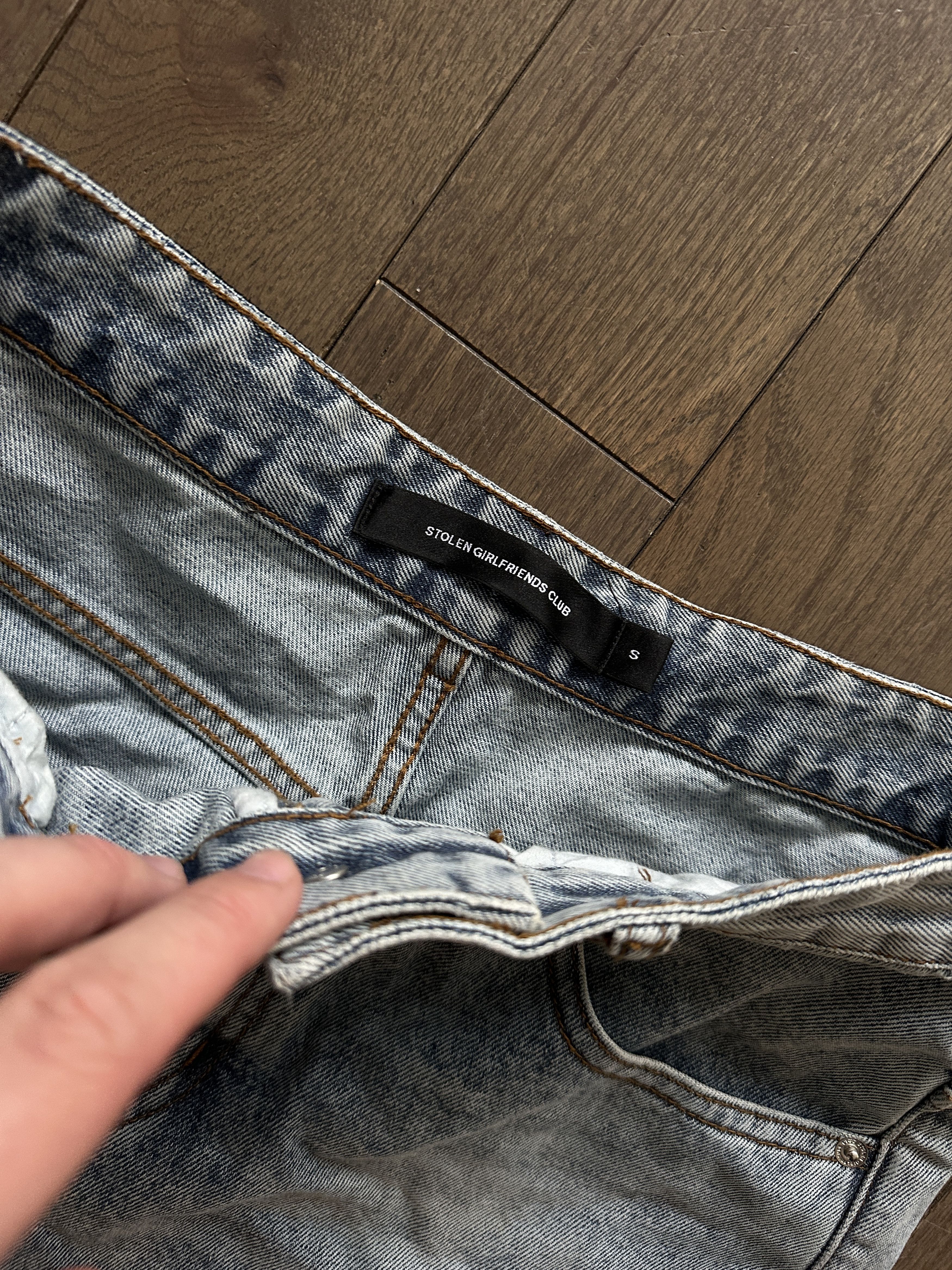 Stolen Girlfriends Club Stolen GF Club Jeans Dust and Grit' Jeans Size US 30 / EU 46 - 4 Thumbnail