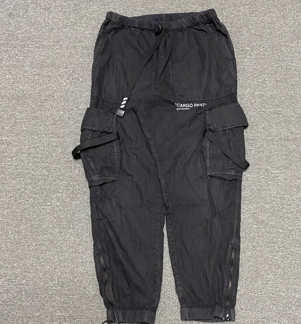 Off-White OFF-WHITE Washed Pocket Casual Pants J16 Size US 32 / EU 48 - 2 Thumbnail