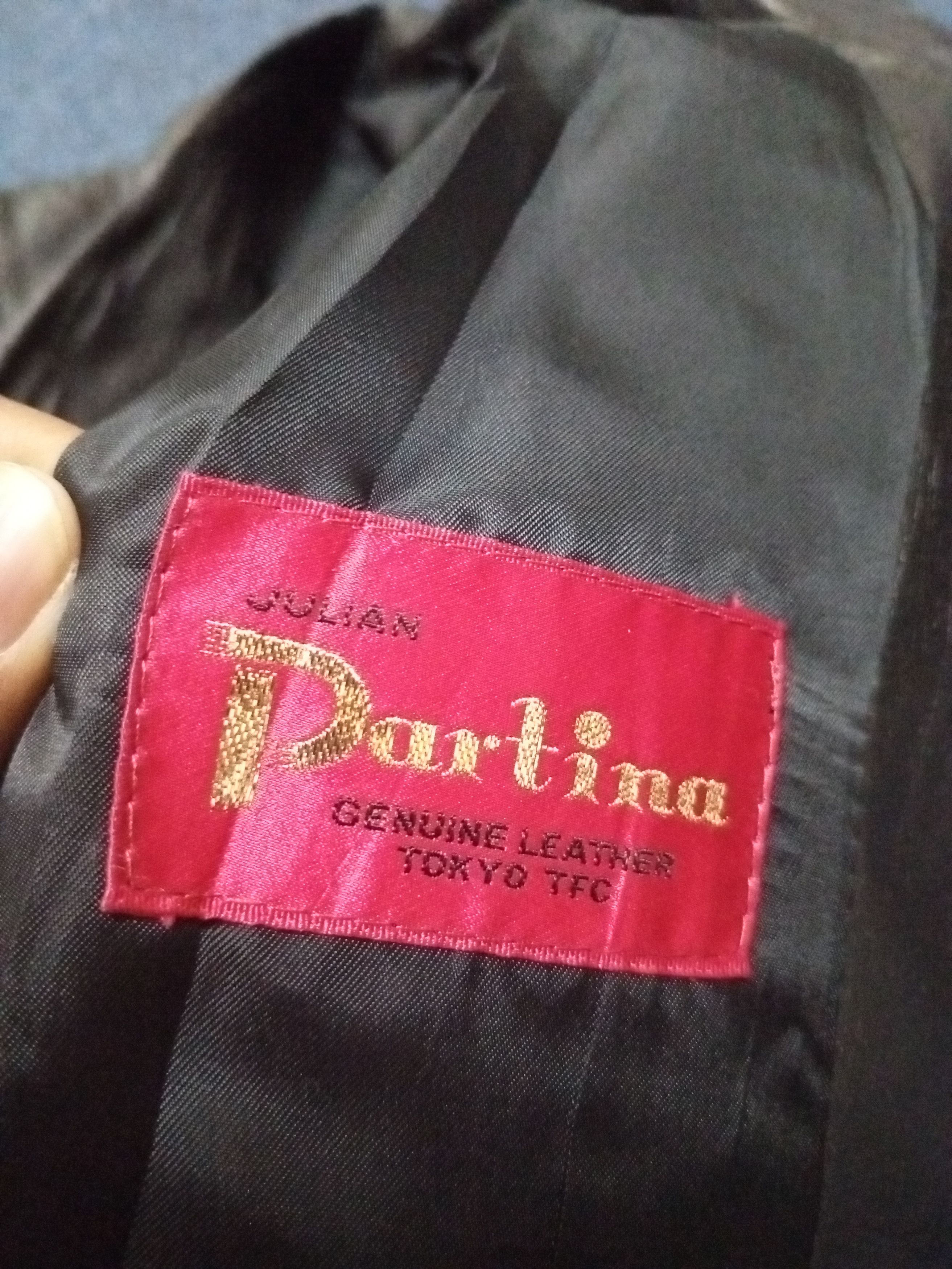 Japanese Brand × Leather Julia partina Japan brand leather jacket Size US M / EU 48-50 / 2 - 10 Thumbnail