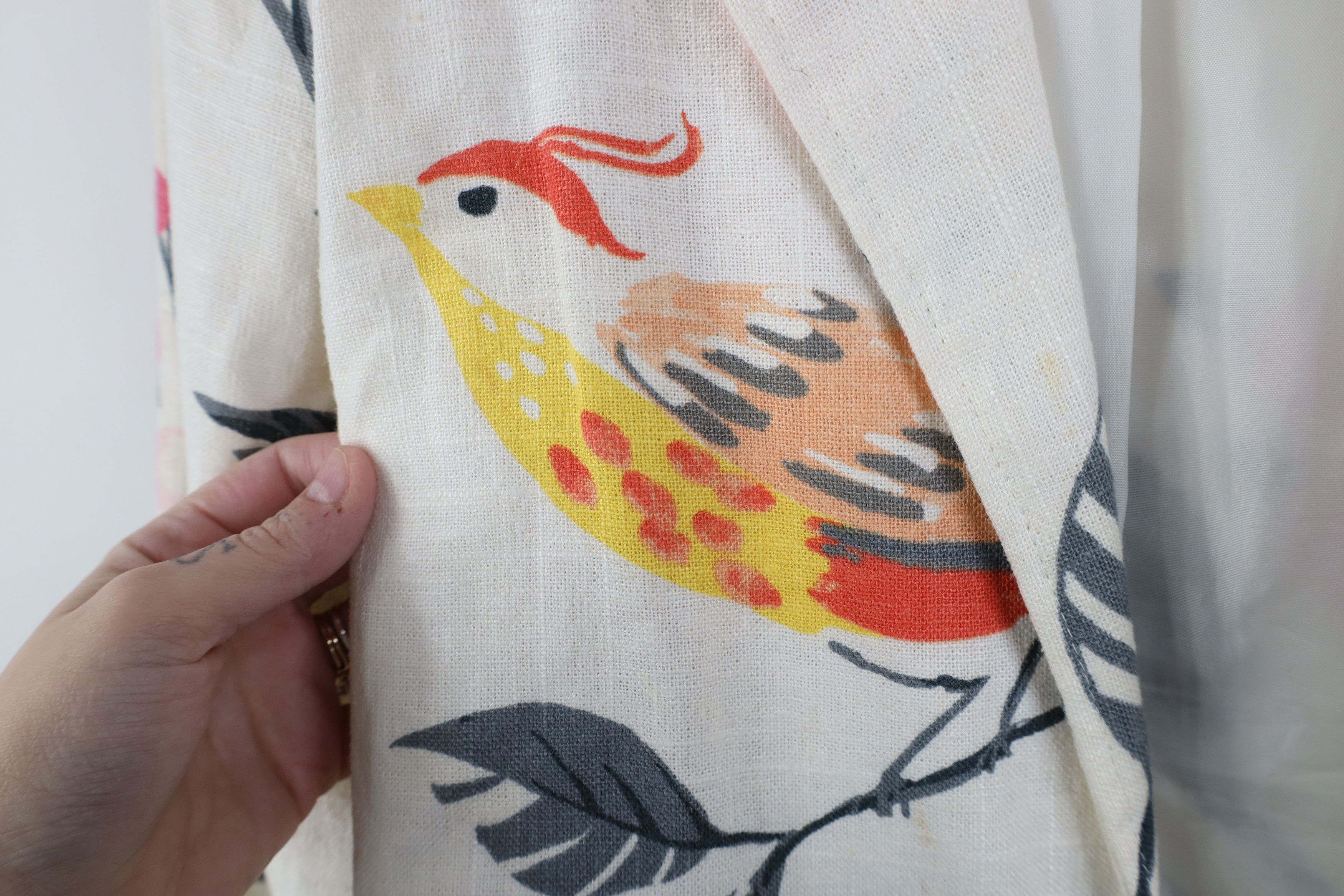 Vintage Vintage 90s Painted Pony Bird Open Front Blazer Jacket USA Size XL / US 12-14 / IT 48-50 - 4 Thumbnail