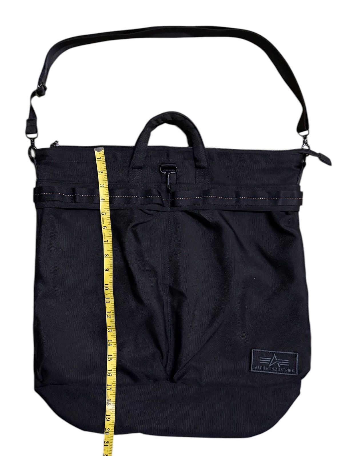 Alpha Industries ALPHA INDUSTRIES Crossbody Bag Label Helmet Size ONE SIZE - 3 Thumbnail