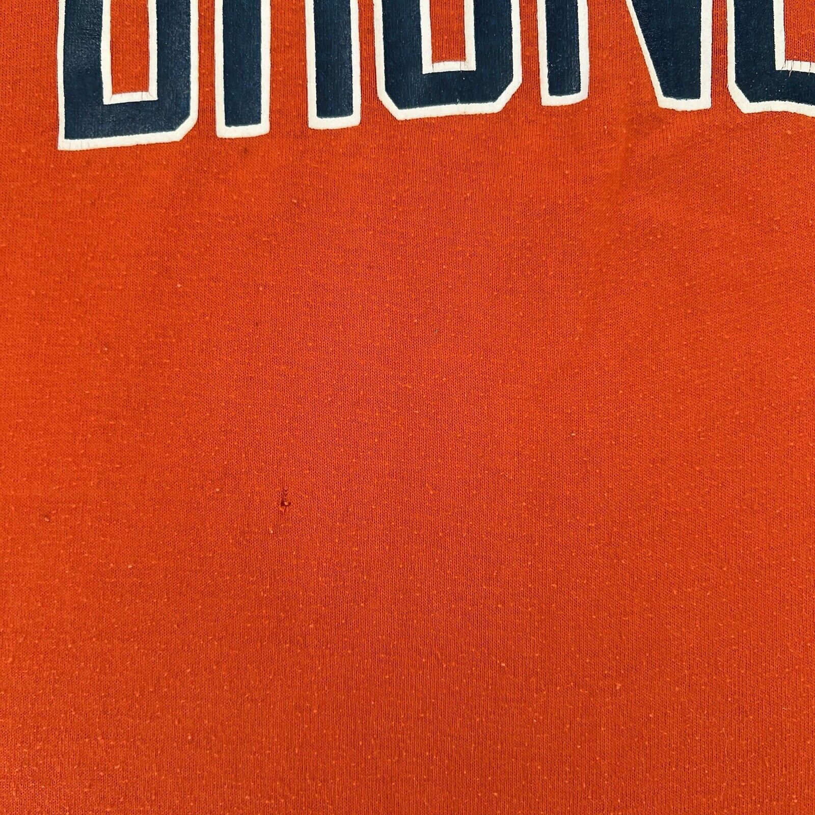 Logo 7 × Vintage Vintage Denver Broncos Shirt L Orange 70s NFL Football Size US L / EU 52-54 / 3 - 4 Thumbnail