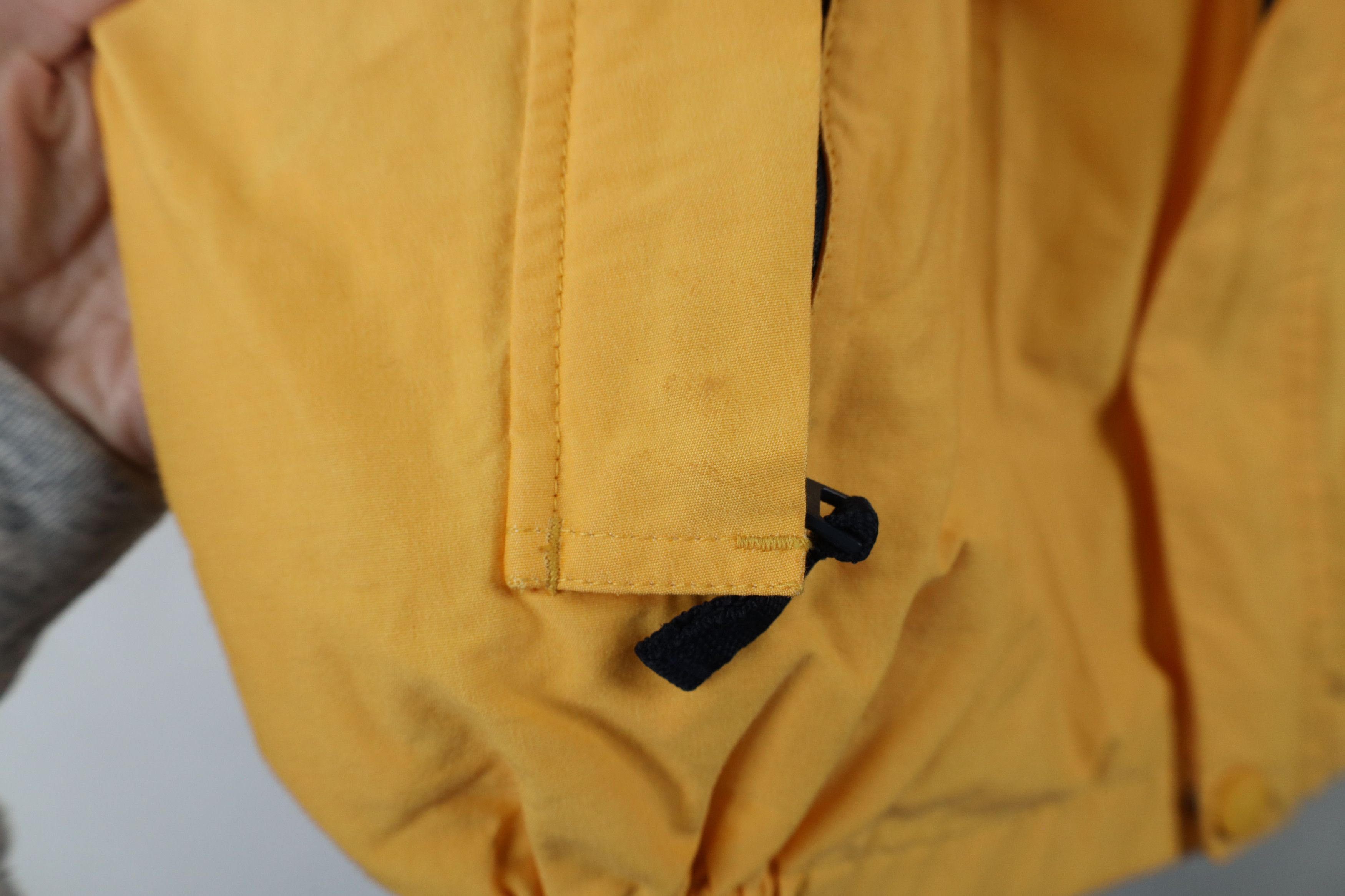 Nautica × Vintage Vintage 90s Nautica Sailing Hooded Windbreaker Jacket Yellow Size US L / EU 52-54 / 3 - 6 Thumbnail