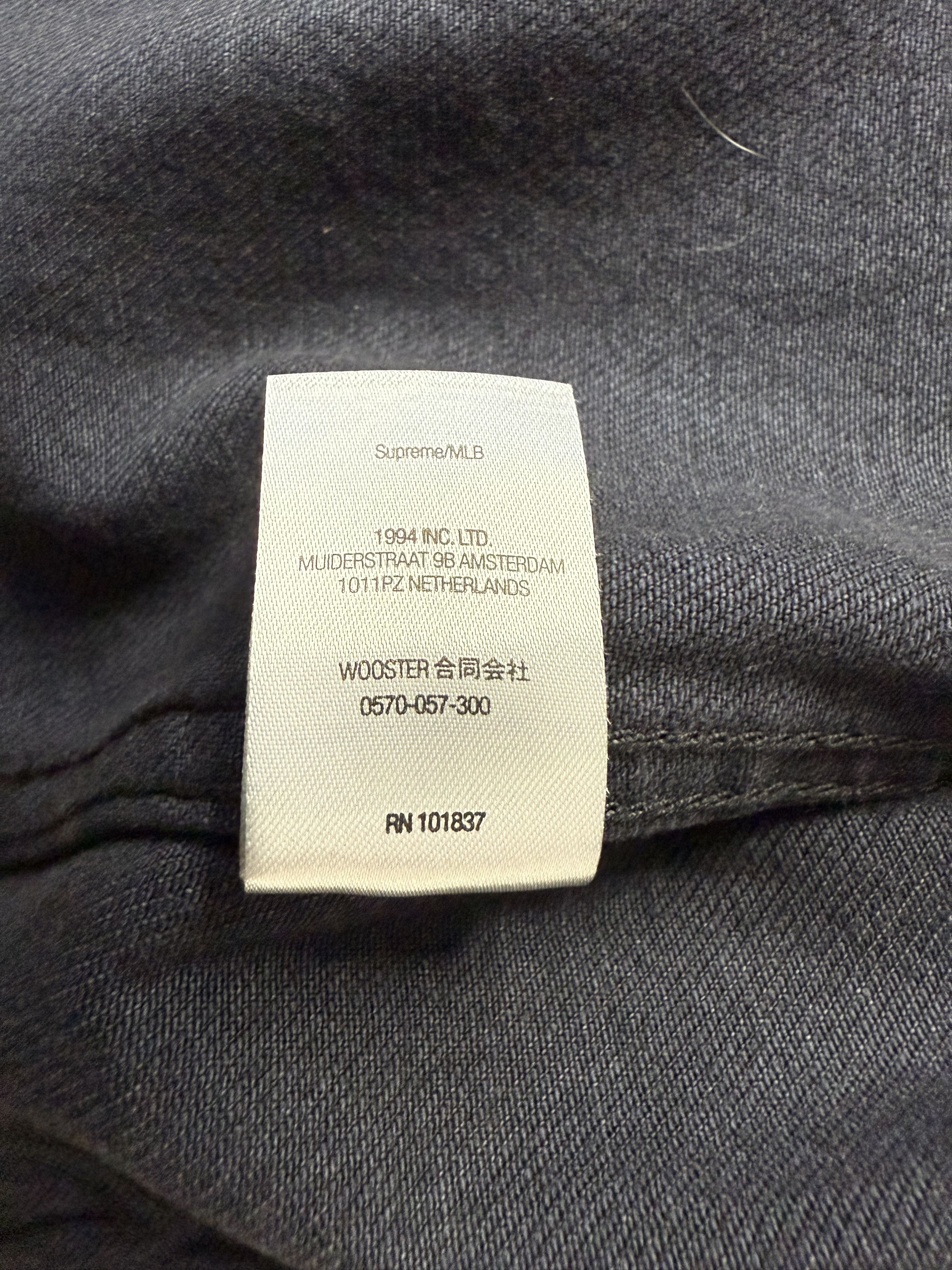 47 Brand × New York Yankees × Supreme Supreme x New York Yankees Trucker Jacket 2021 BNWT Black M Size US M / EU 48-50 / 2 - 7 Thumbnail