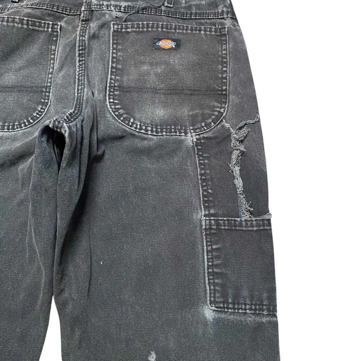 Dickies Vintage Dickies Black Carpenter Pant Distressed Size US 34 / EU 50 - 12 Thumbnail