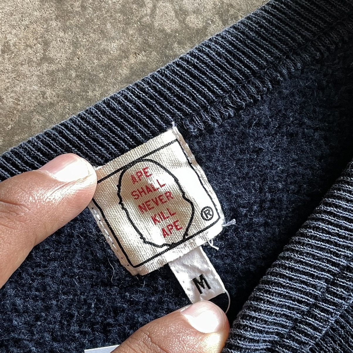 Bape × Vintage Vintage Bathing Ape Crewneck Size US M / EU 48-50 / 2 - 2 Thumbnail