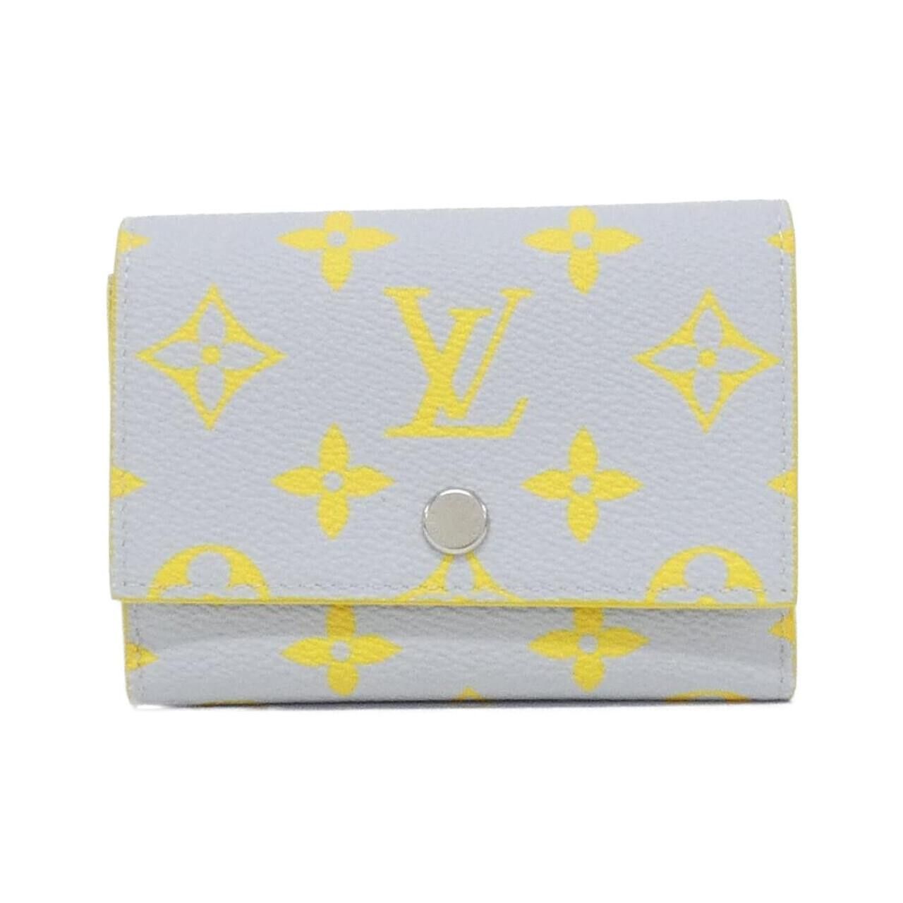 Louis Vuitton Louis Vuitton Louis Vuitton Monogram Glow Victor Wallet Textile Short Wallet M14764 DUTY FREE for USA Size ONE SIZE - 1 Thumbnail