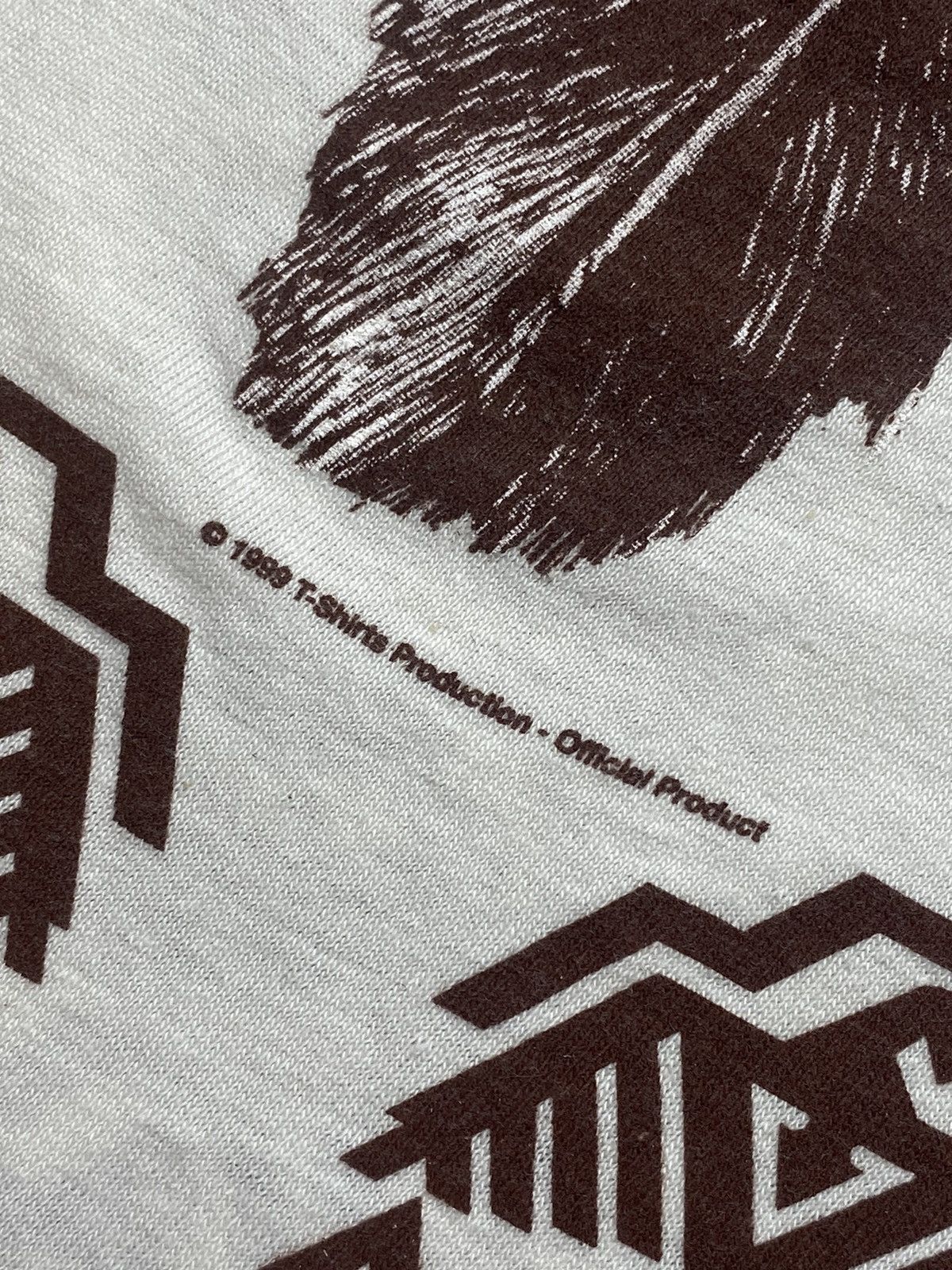 If Six Was Nine 1999 GOA Style Native Wolf Girl - Oneita T-Shirt Size US M / EU 48-50 / 2 - 8 Thumbnail