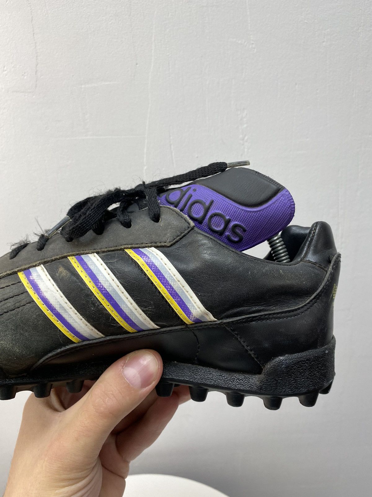 Adidas × Vintage Vintage 80s 90s Adidas Made in Argentina Soccer Boots Shoes Size US 8 / EU 41 - 18 Thumbnail