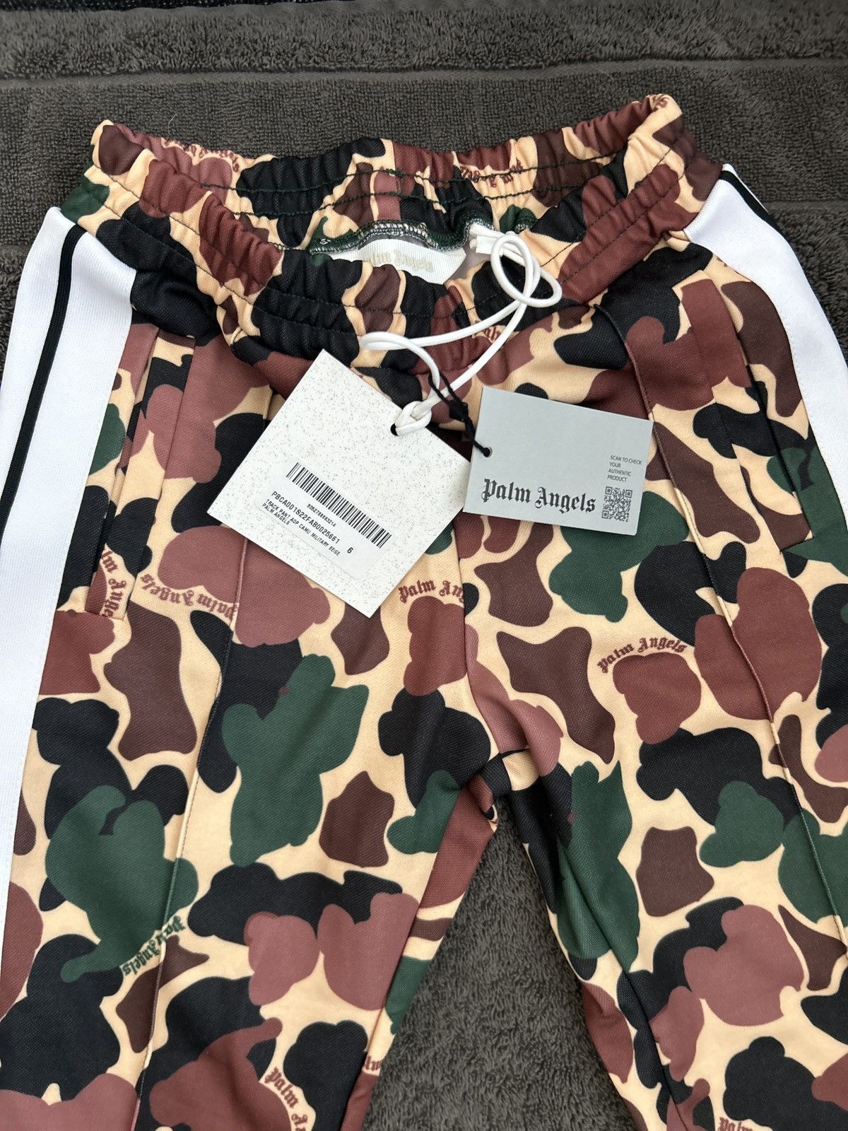 Palm Angels Palm Angels Kids Camo Track Pants Size 6 New! Size US 26 / EU 42 - 5 Thumbnail