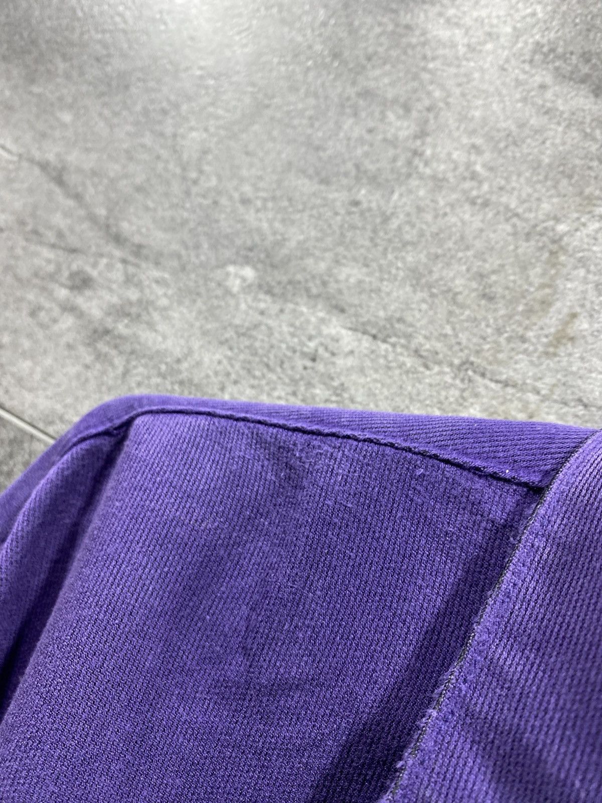 Yves Saint Laurent Vintage Yves Saint Laurent YSL Purple Button Up Shirt Size US XXL / EU 58 / 5 - 9 Thumbnail