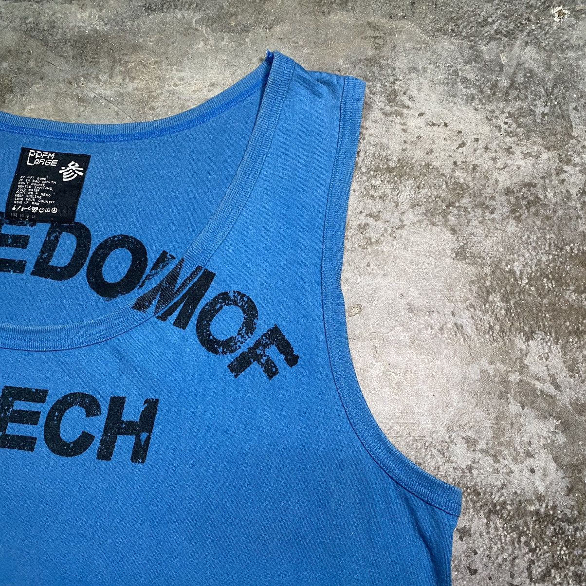 PPFM PPFM FREEDOM OF SPEECH SLEEVELESS TANK TOP SHIRT Size US L / EU 52-54 / 3 - 5 Thumbnail