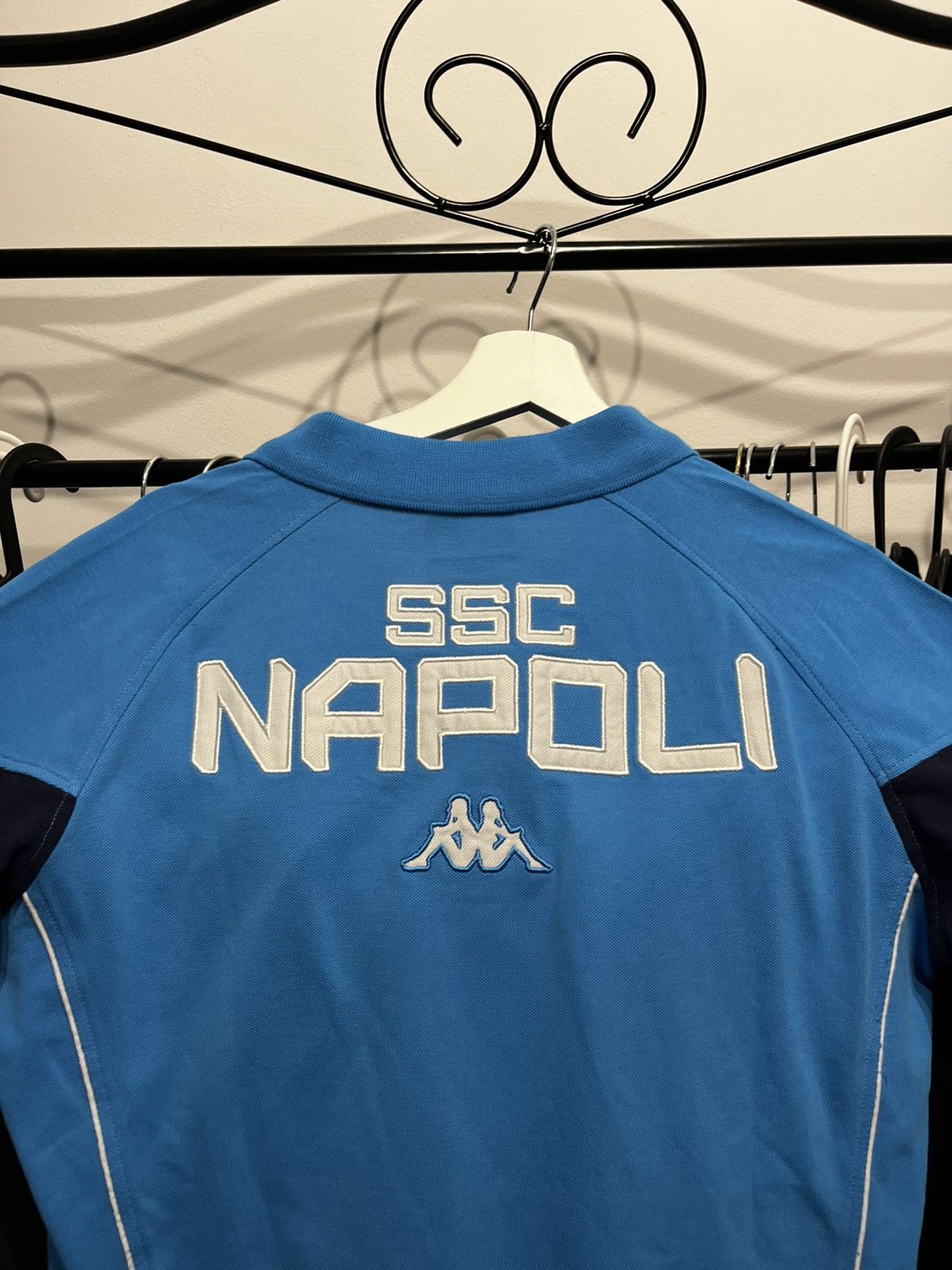 Kappa Napoli polo jersey Kappa y2k football cheef keef Size US L / EU 52-54 / 3 - 5 Thumbnail